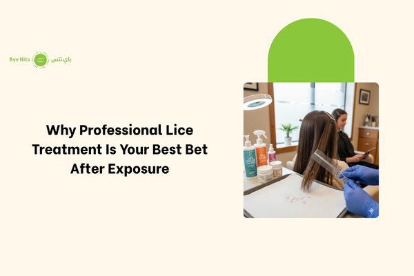 Professional lice treatment after exposure with trusted lice removal service