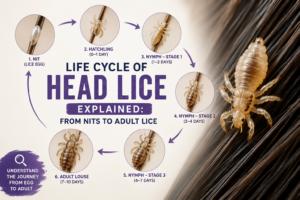 Life Cycle of Head Lice Explained From Nits to Adult Lice