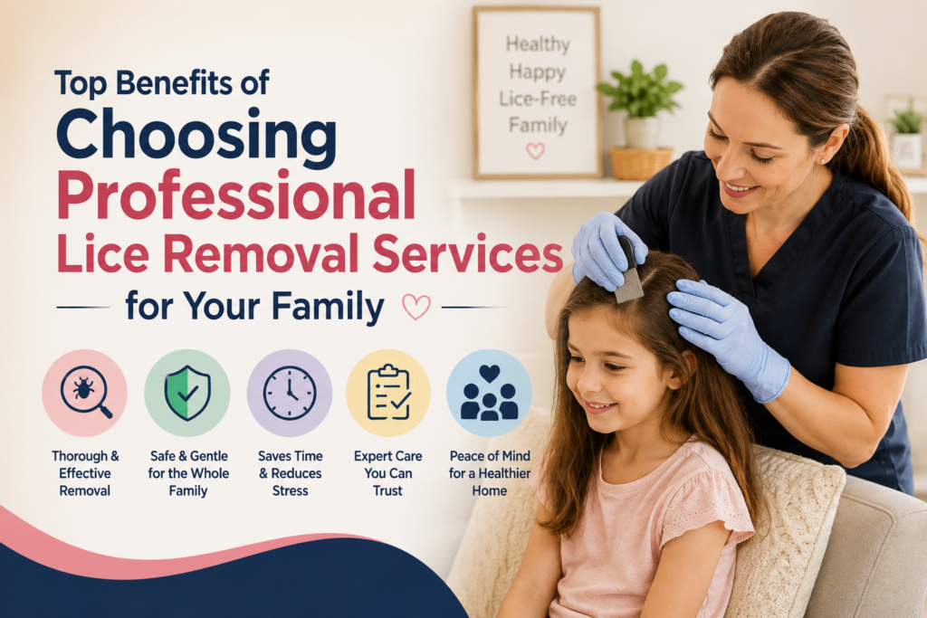 Top Benefits of Choosing Professional Lice Removal Services for Your Family