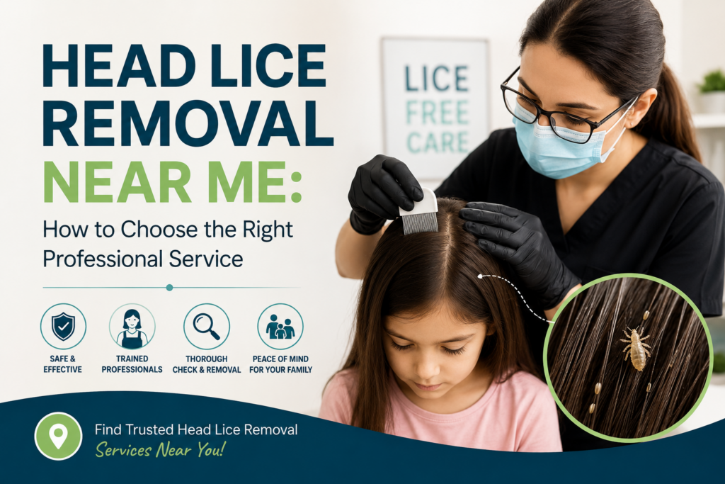 Head Lice Removal Near Me: How to Choose the Right Professional Service